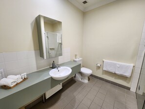 Comfort Apartment, 2 Bedrooms, Kitchen, Courtyard Area | Bathroom