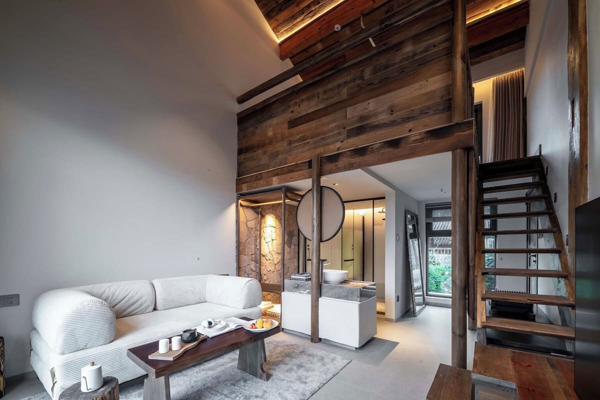 Signature Duplex | Premium bedding, down comforters, individually decorated