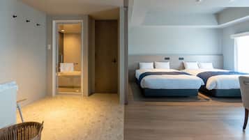 Habitación superior con 2 camas individuales | Wifi gratis y ropa de cama
