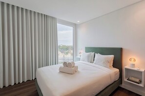 3 bedrooms, iron/ironing board, travel cot, WiFi