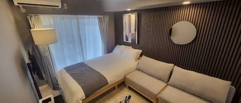 Apartemen Basic | Setrika/meja setrika dan Wi-Fi gratis