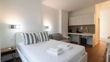 Strykejern/-brett, reiseseng for barn, wi-fi (inkludert) og sengetøy