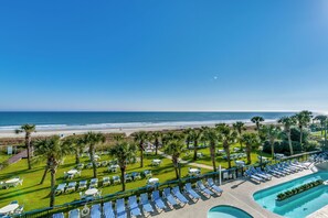 Indoor pool, outdoor pool - Stunning Oceanfront Views in this Beautiful 1-bedroom Condo (Myrtle Beach)