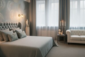 10 Schlafzimmer, Bügeleisen/Bügelbrett, Bettwäsche