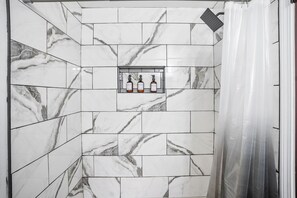 Towels, soap, toilet paper