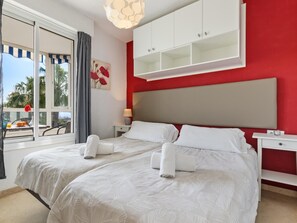 1 bedroom, iron/ironing board, Internet, bed sheets