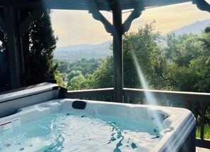 Bain à remous extérieur
