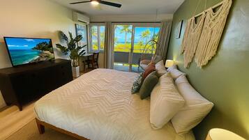 1 chambre, fer et planche Ă repasser, Wi-Fi, draps fournis