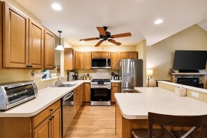 Coffee/tea maker, fridge, microwave, oven - Serenity Cottage Deck, Game Room & Fire Pit near Narrowsburg Masthope (Lackawaxen)