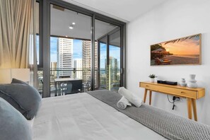 1 bedroom, iron/ironing board, travel cot, WiFi