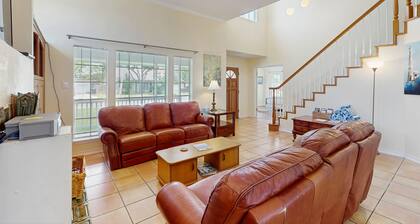 Beautiful home with free wifi, full kitchen, & private yard - steps to the beach