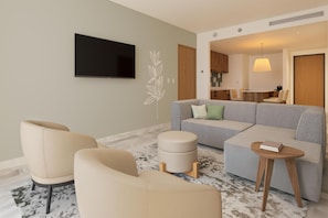 Suite, 1 Bedroom | Iron/ironing board, free WiFi, bed sheets