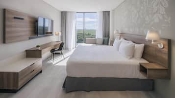 Süit, 1 En Büyük (King) Boy Yatak (1 Bedroom) | Ütü/ütü masası, ücretsiz kablosuz İnternet, çarşaf takımı