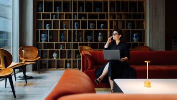 Sitzecke in der Lobby