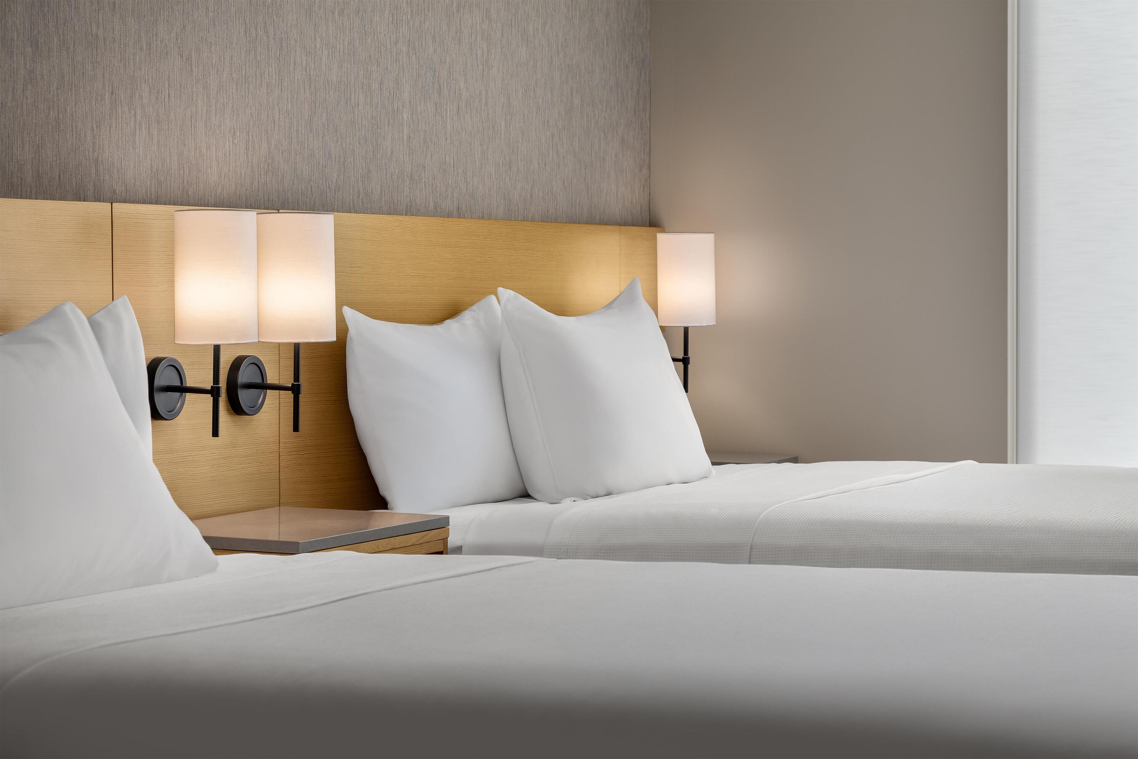 In-room safe, desk, laptop workspace, blackout drapes