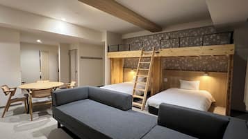 Deluxe Quadruple Room | In-room safe, individually furnished, blackout curtains