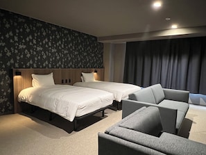 In-room safe, individually furnished, blackout drapes