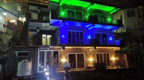 Façade de l’hébergement