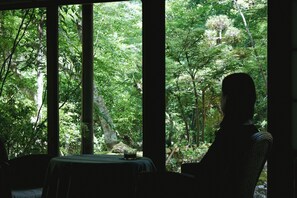 Quadruple Room, Garden View | View from room