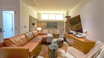 Smart TV, books, stereo, computer monitors