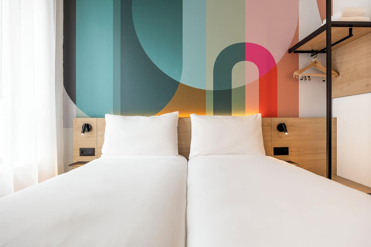 Chambre avec lits jumeaux