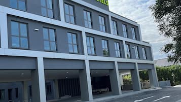 Voorkant van accommodatie