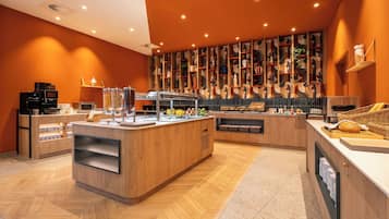 Daily buffet breakfast (EUR 17 per person)