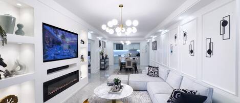 Family Apartment, Pool View | In-room safe, blackout drapes, free WiFi