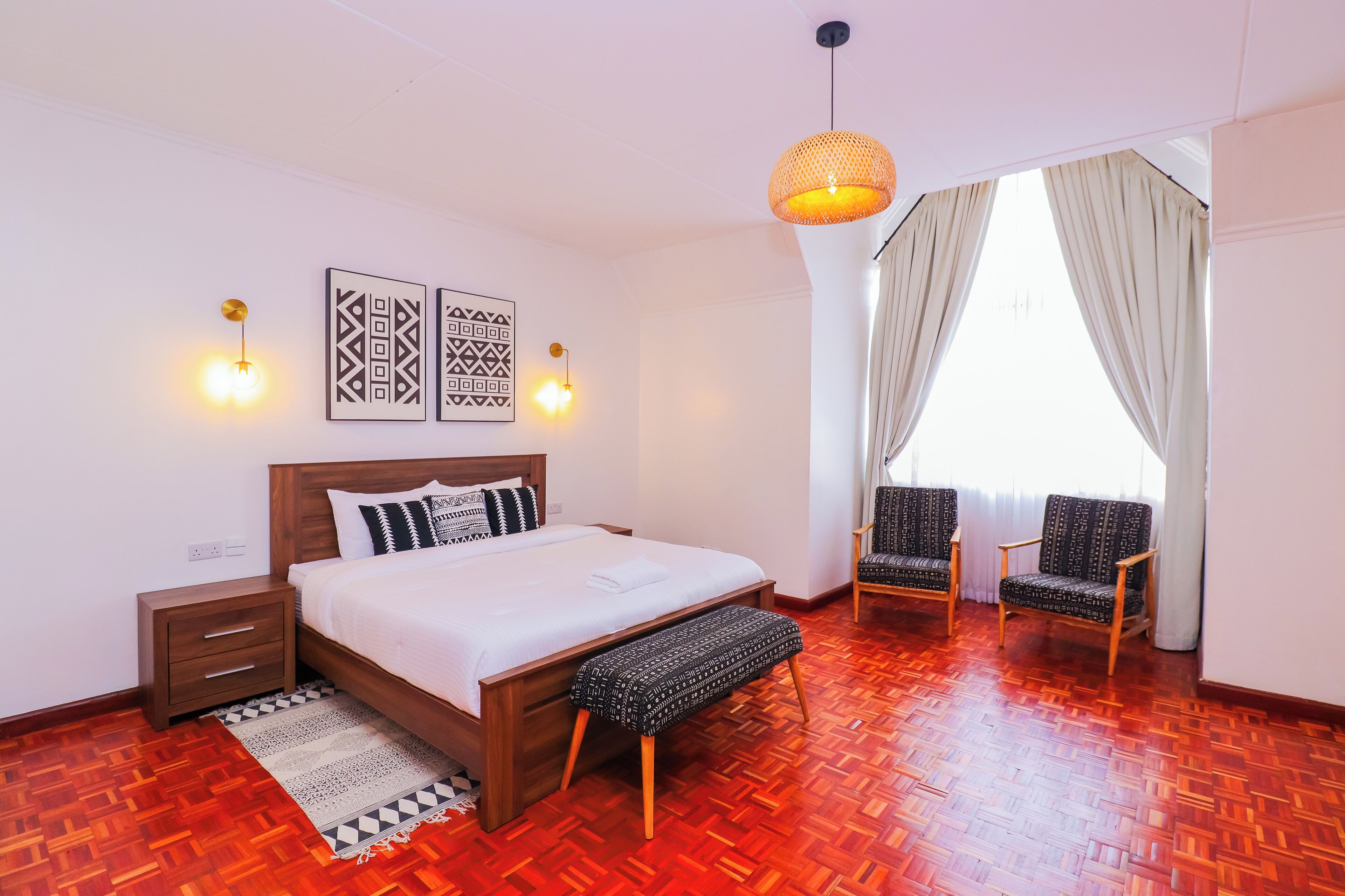 5 sovrum, skrivbord, strykjärn/strykbräda och gratis wi-fi