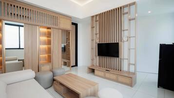 Camera Superior | Area soggiorno | Smart TV