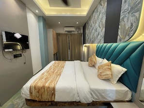 Quarto casal luxo | Wi-Fi de cortesia