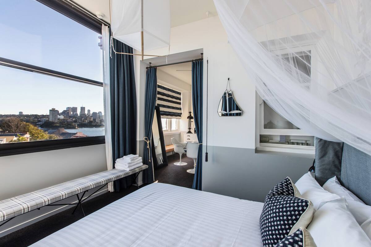 Blackout drapes, iron/ironing board, free WiFi