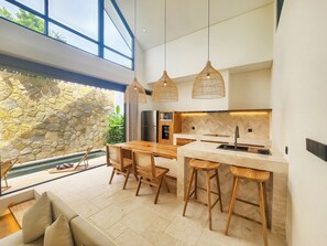 Standard Villa, 1 Bedroom, Non Smoking, Private Pool | Private kitchen