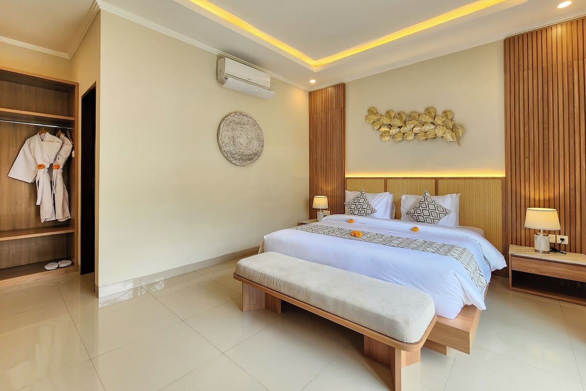 Wi-Fi de cortesia, roupa de cama