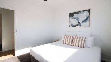 3 bedrooms, iron/ironing board, travel cot, WiFi