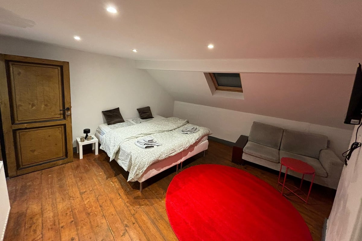 Basic Room | Laptop workspace, iron/ironing board, free WiFi