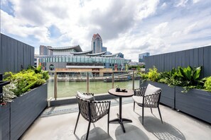 River View Double Double Bed Room with Garden Terrace | Terrace/patio