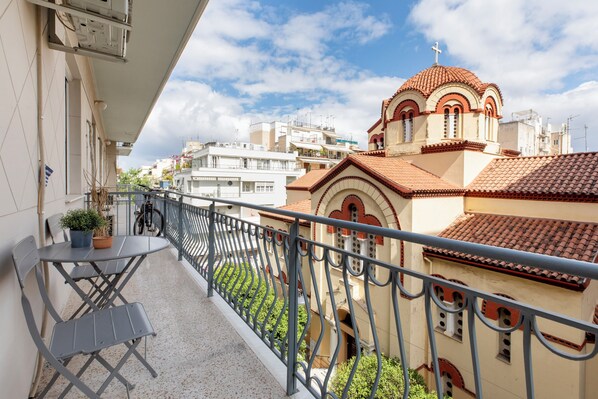 Apartment, 2 Bedrooms, Kitchen, City View | City view - Attica - Captivating 2-Bedroom Apt & Balcony in Athens (Athens)