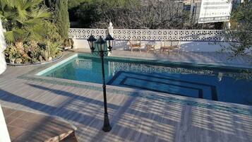 Chalet | Pool | Indoor pool, outdoor pool