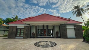 Front of property - Blue Marlin 6-BR Villa Singaraja Bali (Kubutambahan)