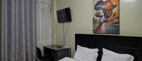 1 chambre, fer et planche Ă repasser, Wi-Fi, literie fournie