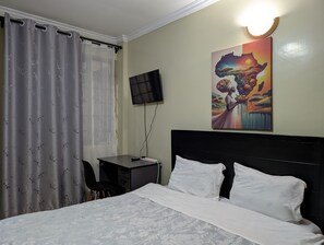 1 soverom, strykejern/-brett, wi-fi og sengetøy