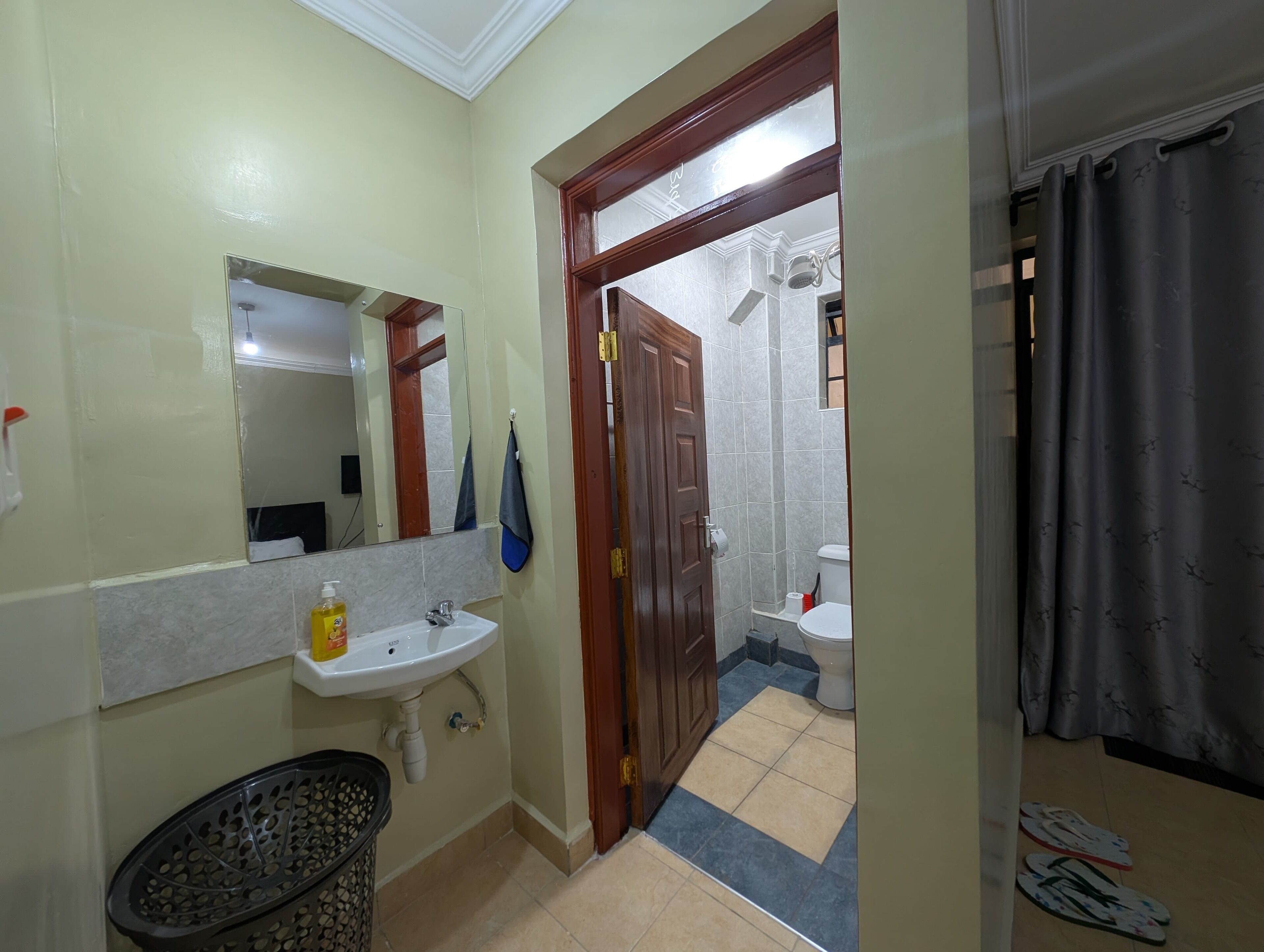 Handdoeken, zeep, toiletpapier