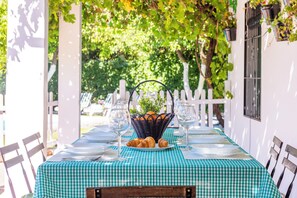 Restauration en plein air