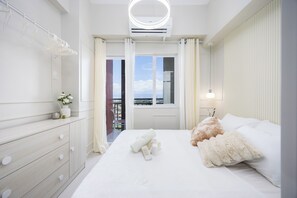 1 habitación, tabla de planchar con plancha, internet y ropa de cama 