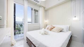 1 habitación, tabla de planchar con plancha y acceso a internet