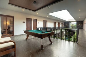 Uitzicht vanaf balkon