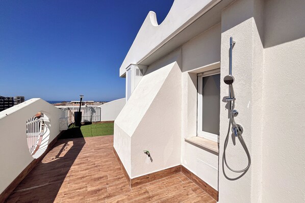 Penthouse, vue mer | Terrasse/Patio