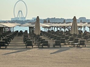 Outdoor banquet area