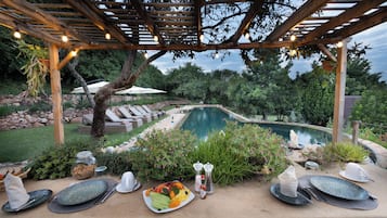 Luxury Villa, Hill View | Outdoor dining